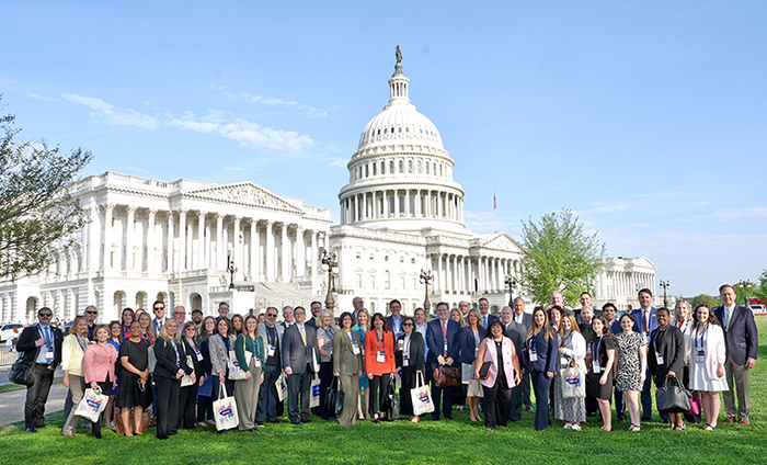 U.S. Travel Association’s Destination Capitol Hill was held on April 14–15 in Washington, D.C. Approximately 400 industry advocates participated in the annual event.