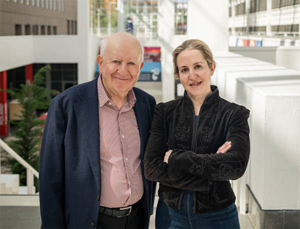 IMEX Chairman Ray Bloom and CEO Carina Bauer last week at IMEX Frankfurt.