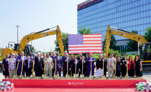 Resorts World New York City held a ground breaking ceremony in late July in the city’s Queens borough.