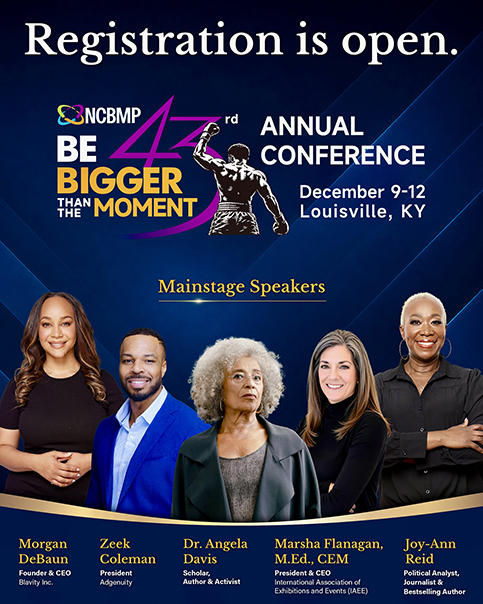 Speakers Announced for Annual Conference<br />
and State of Black Tourism