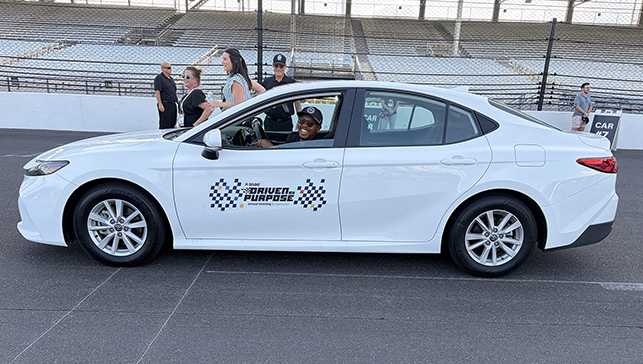 Attendees of the ASAE Research Foundation’s The Classic were able to take a Hot Lap around Indianapolis Motor Speedway on August 17 in a Toyota Camry. The ASAE Annual Meeting & Exposition was in Indy from August 15—18.