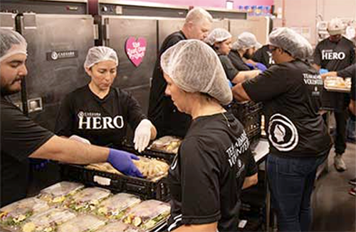 Meals on Wheels America teamed with Caesars Entertainment and The Just One Project to donate surplus food from its 52nd Annual Conference and Expo in Las Vegas to individuals in need around Southern Nevada.