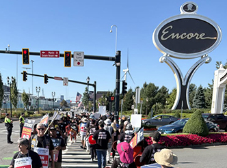 Hotel and Casino Workers Strike  in Boston Over Labor Day  Weekend